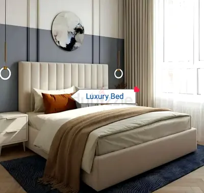 BRAND New High Quality Luxury King Size Bed Including Spring Mattress