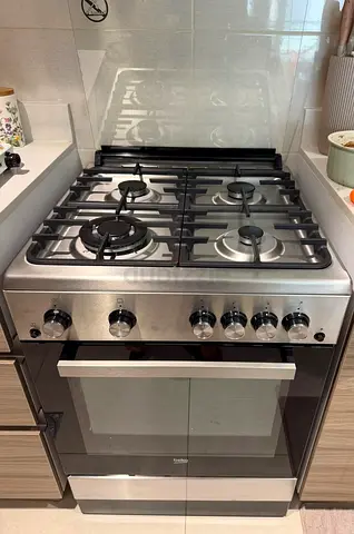 Beko brand new model cooker full gas 4 burner 60/60 cm
