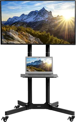 TV Stand with Wheels