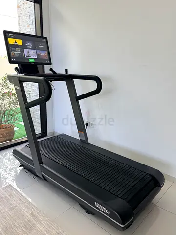 treadmill with big touchscreen console - lightly used