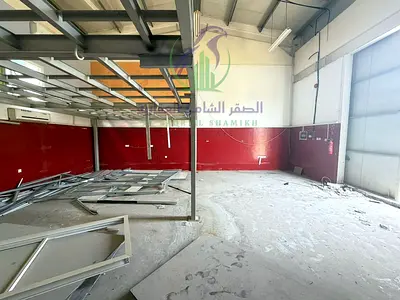 Annual warehouse rental in Industrial Area 11, with 1,000 sq. ft. ground floor, 500 sq. ft. mezzanine, 12 kW electricity and 4 instalments.