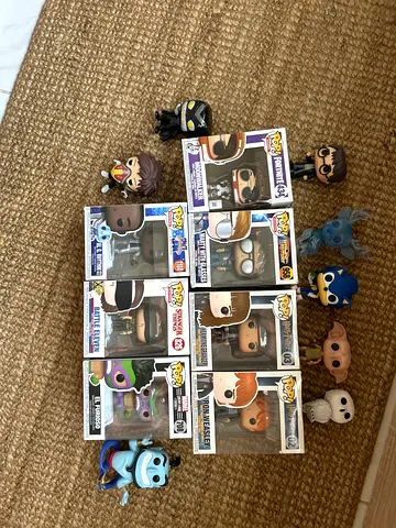Collection of Funko Pop! figures — mixed lot (Harry Potter, Stranger Things, Fortnite, Marvel…)