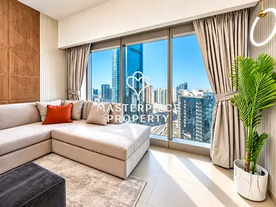City View | 1BR + Study | High Floor