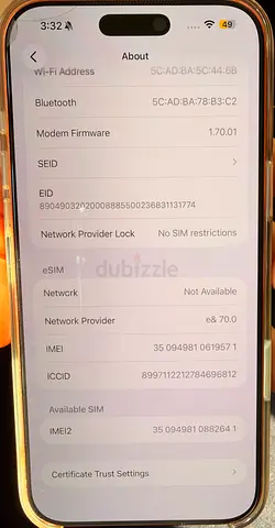 iPhone 17 ProMax 512GB Cosmic Orange