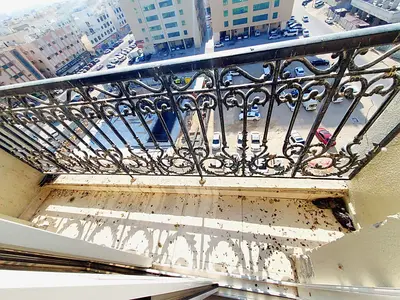 1Month free Lavish 2 bhkfull family building in muwailah sharjah 2wasroom with balcony 38k