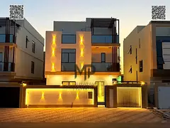 Luxury Villa for Sale in Al Helio 2 – Opposite Al Humaidiya Park | Sophisticated design & VIP fini