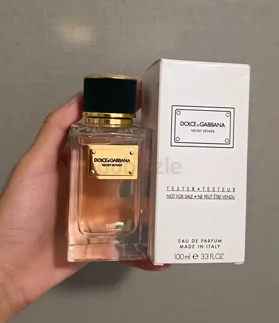 DOLCE GABBANA VELVET VETIVER 100ML TESTER EAU DE PARFUM
