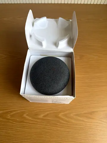 Google Home Mini Smart Speaker - Charcoal, Excellent Condition, Original Box