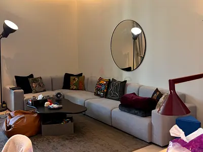 Modern Grey Sectional Sofa for Sale