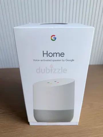 Google Home Smart Speaker (1st Gen), White - Working, Boxed