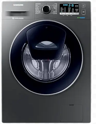 Samsung Front Load Washing Machine - AddWash, Dark Gray
