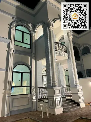 فيلا عائلية راقية للإيجار السكني في الحوشي 1 (البديع) الشارقة | 5 غرف (3 ماستر) و3 صالات وحديقة خاصة