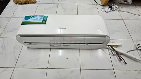 Used Hisense Split Wall-Mounted Air Conditioner - Good Working Condition