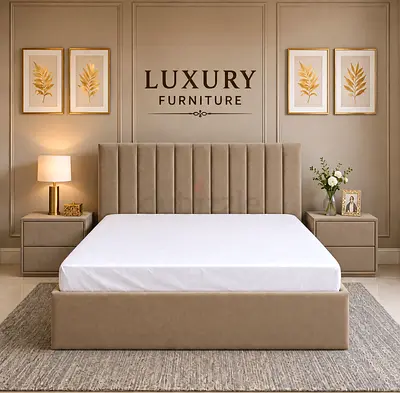 New Queen size Luxury family bed storage bed good quality Queen bed