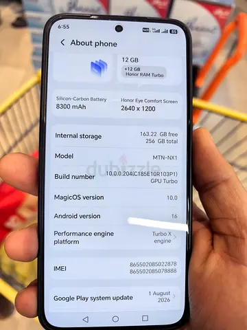 Honor MTN-NX1 (Honor) | 12GB RAM | 256GB Storage | Good Condition