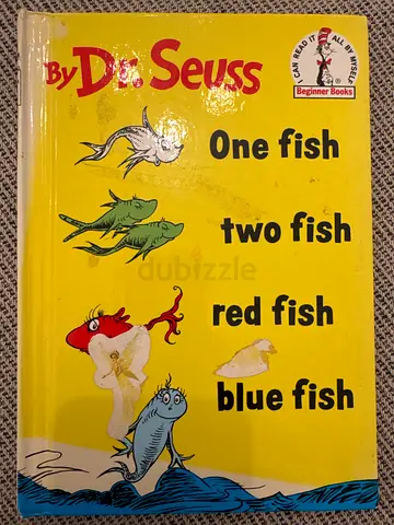 One Fish Two Fish Red Fish Blue Fish by Dr. Seuss - Hardcover