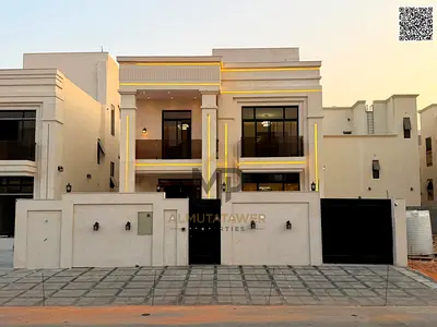 Classic villa for sale|ajman|al helio2 area | 5 master rooms, majlis, 2 halls, roof|freehold|0 registration fees|negotiable price.
