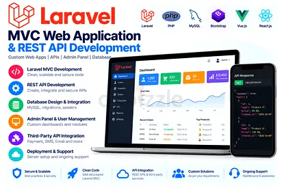 Laravel PHP Developer | MVC Web Application, REST API & Custom Software Development