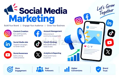 Social Media Marketing Services | Facebook, Instagram, TikTok & Digital Advertising