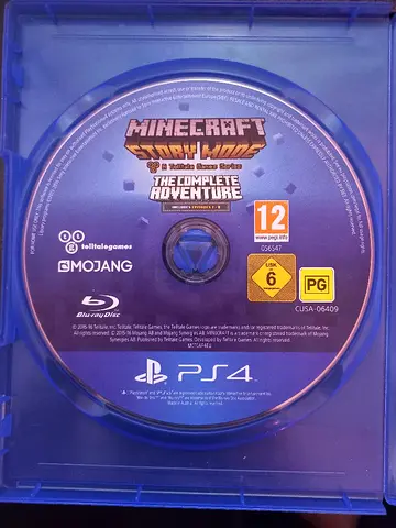 Minecraft Story Mode THE COMPLETE ADVENTURE delisted/discontinued PS4
