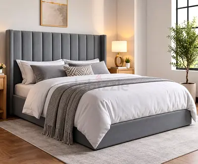 Luxury Design King Size Bed With Mattress