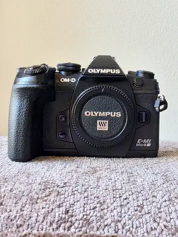 Olympus OM-D E-M1 Mark 3 body (no lens) - good condition
