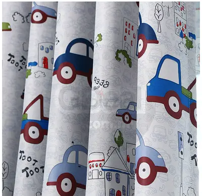 Kids room curtain 2 pieces