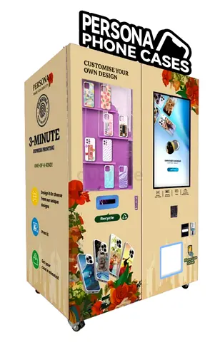 CUSTOM PHONE CASE PRINTING VENDING MACHINE FOR SALE – FULL BUSINESS PACKAGE!