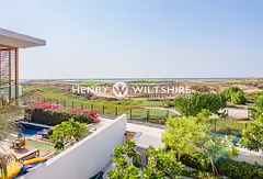 Beach villa. Golf and water views. Private pool