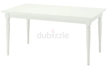 INGATORP Extending Dining Table with 6 chairs