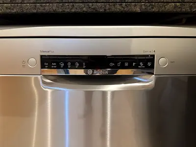 Bosch Series 4 Built-in Stainless Steel Dishwasher - rarely used