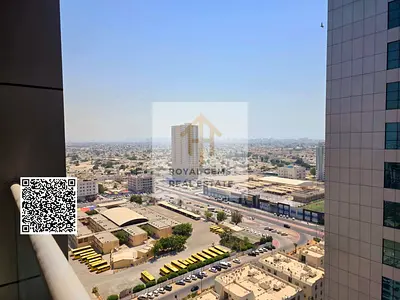 اطلالة  كاملة  مفتوحة في وسط المدينة (عجمان)  بموقع حيوي + تملك حر للجميع 100% + سهولة المخرج الى دبي والشارقة
