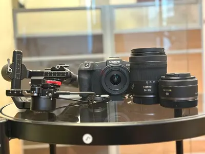 Canon Camera +  Additional Lenses + Accessories | Box Included