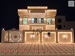 Villa for sale at ajman| al zahia area| 4 master rooms, majlis, 2 hall, maid room, central A\C| free