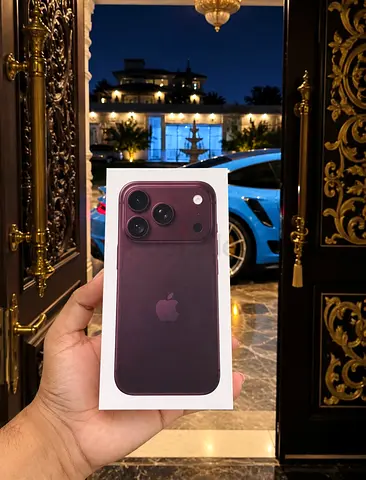Iphone 18 pro 256GB physical sim Burgundy