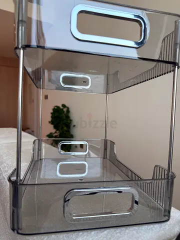 Clear Stackable Plastic Storage Drawers - Small Organizer (Set of 1)