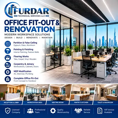 Office Fit-Out & Renovation Dubai | FURDAR