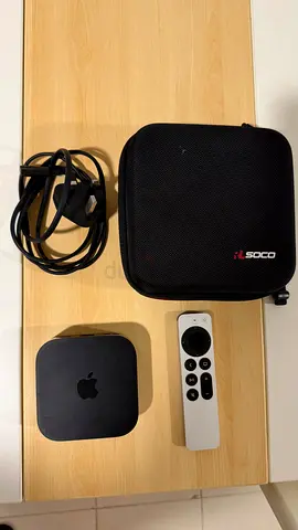 Apple TV 4K (2022) with Siri Remote and Carry Case