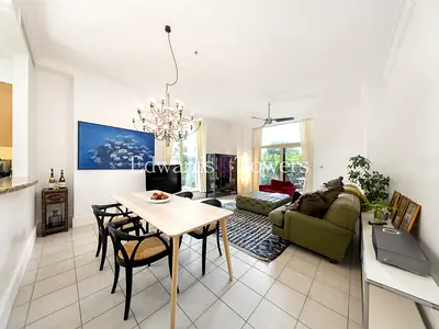 Rare Garden Unit | Upgraded 2BR+Study | Emaar 6