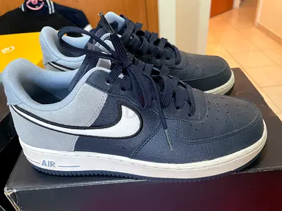 Used Nike Air Force 1 Low - black/gret, Men’s Size US7 UK6 women 8.5 US