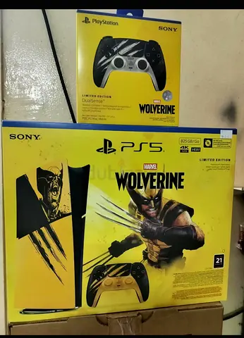 PS5 Marvel Wolverine Limited Edition Console + DualSense Controller