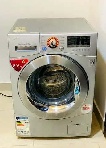 LG 8/6 KG Front Load Washer Dryer – F10C3QDP2