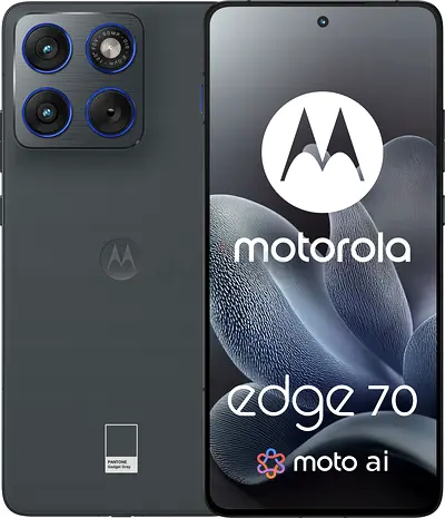 Roll over image to zoom in Motorola Motorola Edge 70 5G 512GB 12GB RAM Pantone Gadget Grey Dual Sim