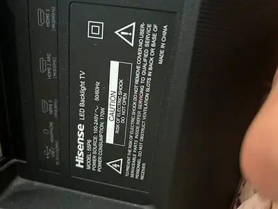Hisense 55" LED Backlight TV - Model 55P6 (used)