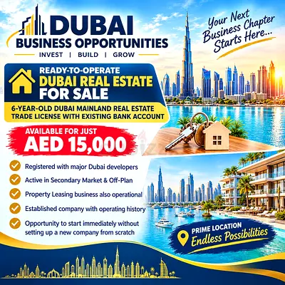 Real Estate Business for sale