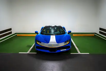 2023 Ferrari SF90 Spider I Assetto Fiorano I WARRANTY AND SERVICE CONTRACT AL TAYER I AZZURRO DINO