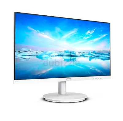 Philips 27-inch Full HD Monitor - Slim Bezel, White Finish
