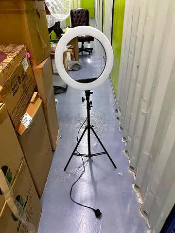 Ring Light with Adjustable Tripod Stand - Good Working Condition