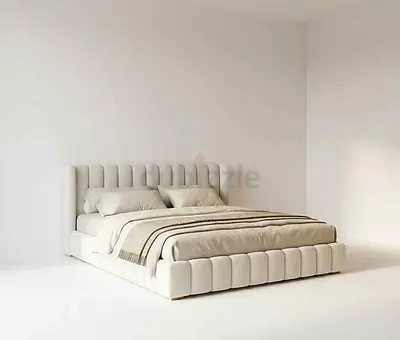 Brand New Luxury Cotton fabric Queen Bed including Medical Mattress Available