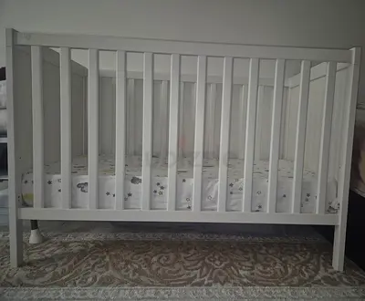 IKEA SUNDVIK Cot, white, 60x120